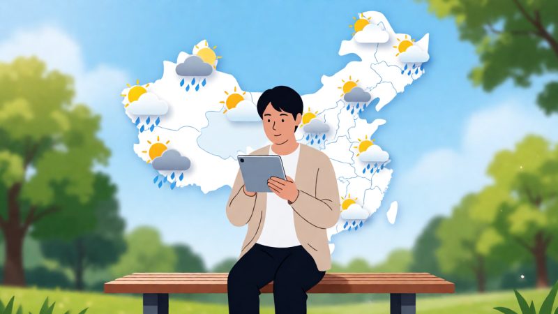 明天天气 示意图